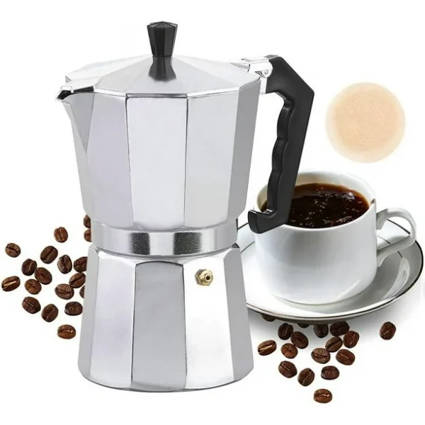 Cafetera Italiana o Moka 6 Tazas