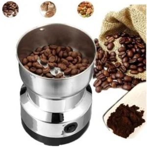 Molinillo eléctrico 150 W – Capacidad 100 g con recipiente de acero inoxidable